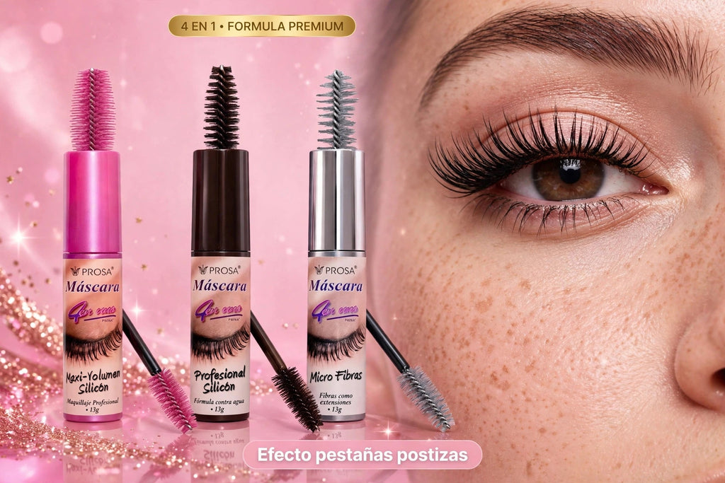 Máscara Prosa Maxi-Volumen Silícon 4 en 1 – 13g