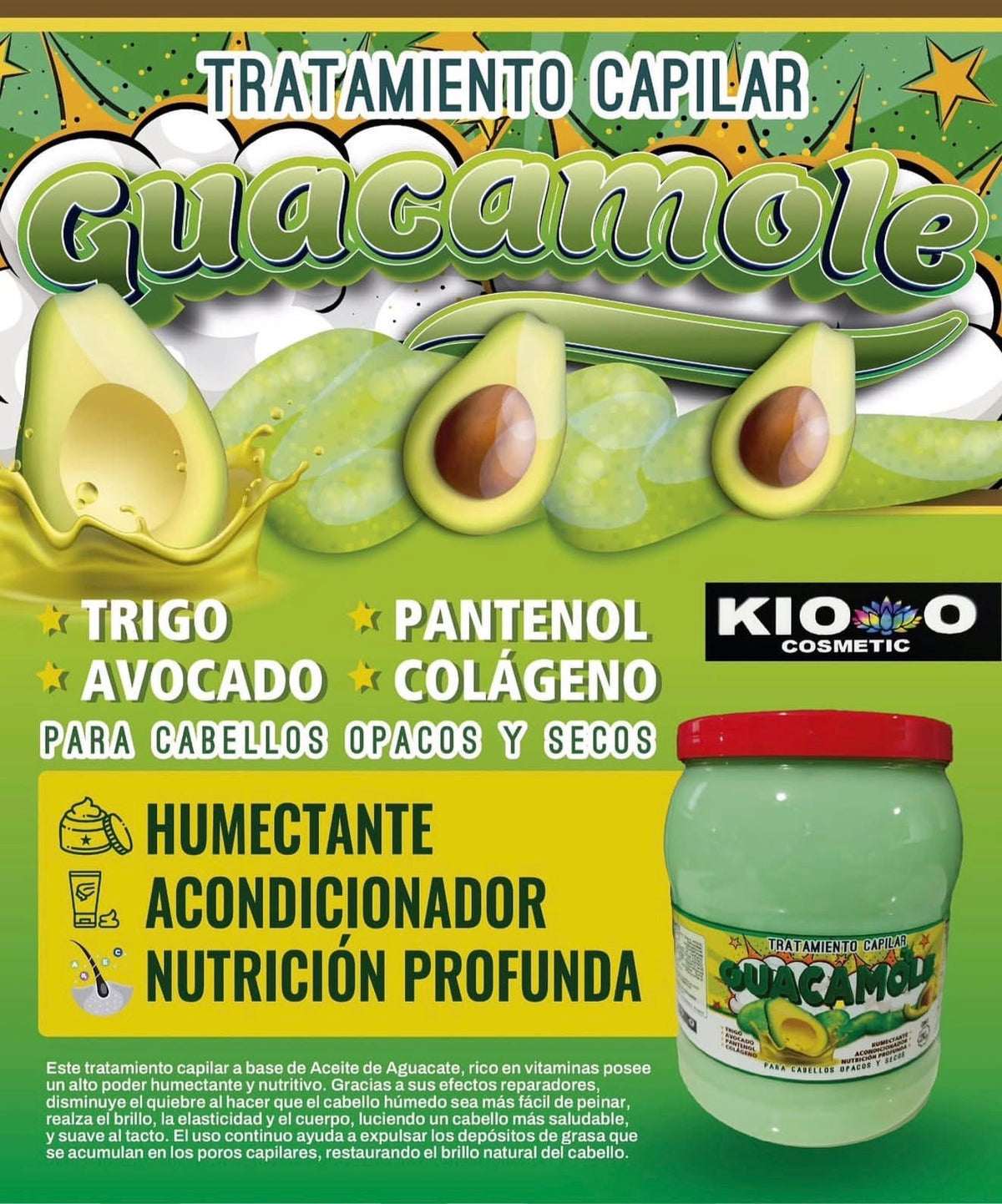 Tratamiento Capilar Profesional KIO – Ácido Hialurónico 2kg