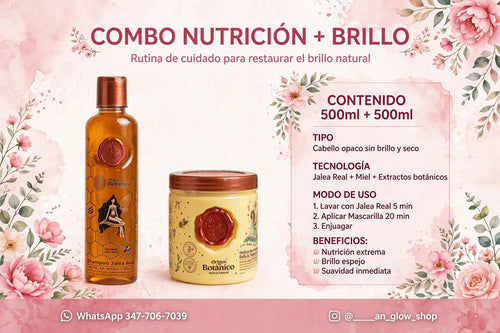 Combo Nutrición + Brillo – Origen Botánico